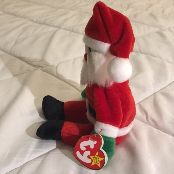 “Santa” Ty Beanie Baby, Red Santa, Vintage Collectible, #3 out of 4 - Picture 3 of 13